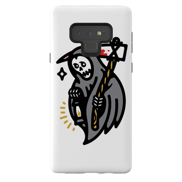 Galaxy Note 9 StrongFit Grim Lantern by Afif Quilimo