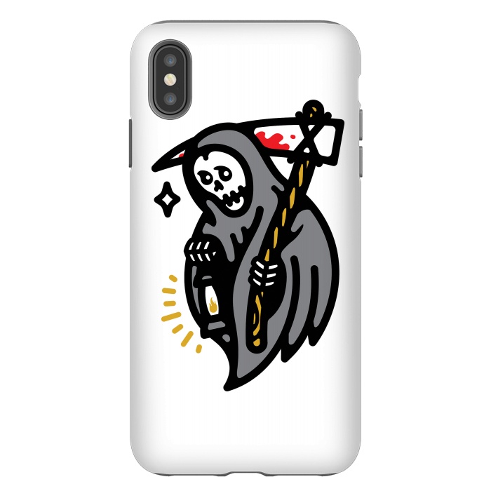 iPhone Xs Max StrongFit Grim Lantern by Afif Quilimo