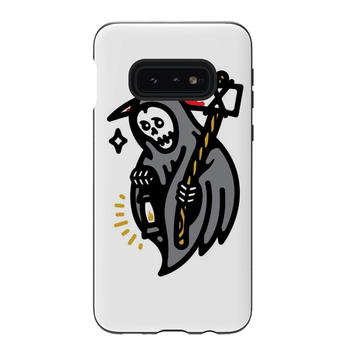 Galaxy S10e StrongFit Grim Lantern by Afif Quilimo