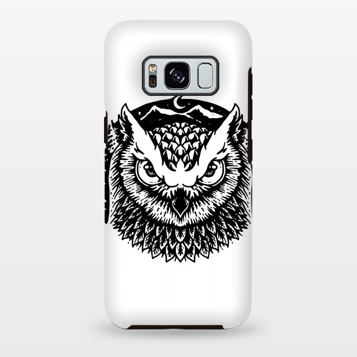 Galaxy S8 plus StrongFit Owly by Afif Quilimo