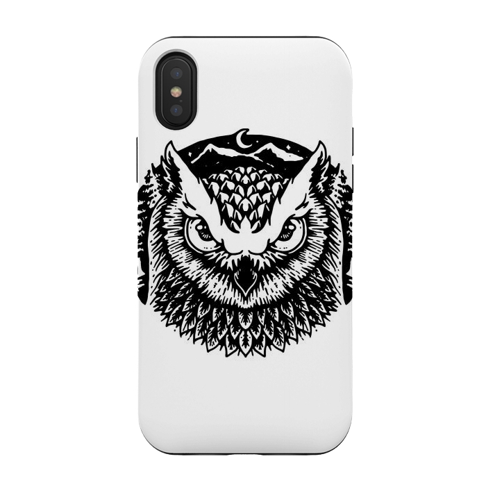 iPhone Xs / X StrongFit Owly by Afif Quilimo