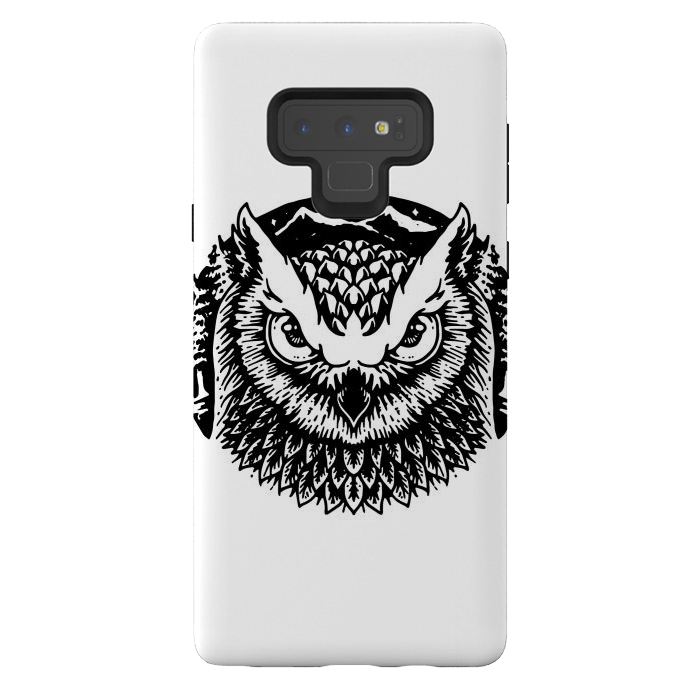 Galaxy Note 9 StrongFit Owly by Afif Quilimo