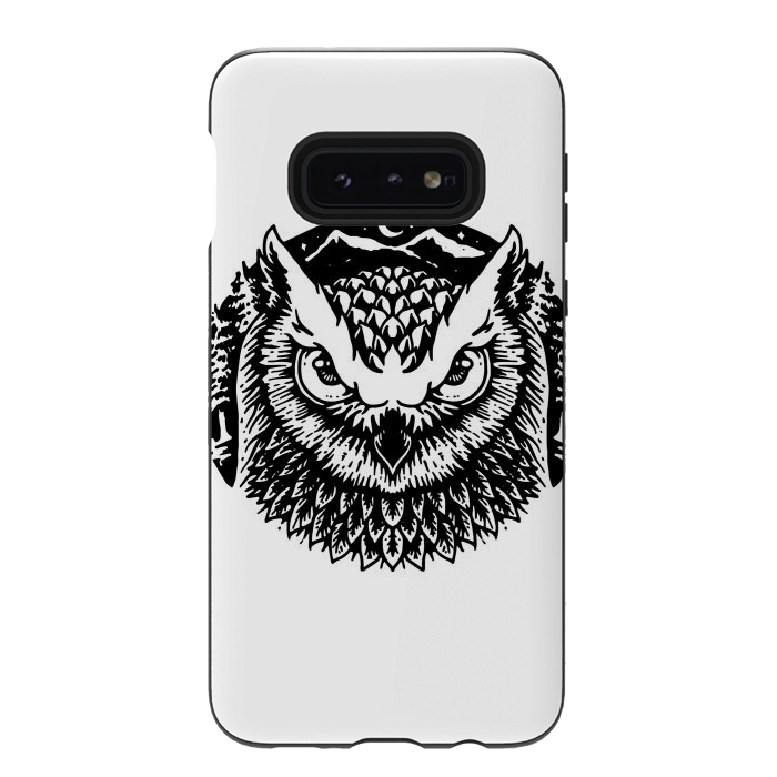 Galaxy S10e StrongFit Owly by Afif Quilimo