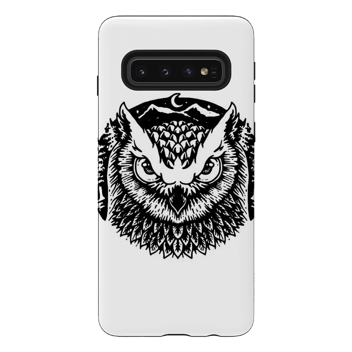 Galaxy S10 StrongFit Owly by Afif Quilimo