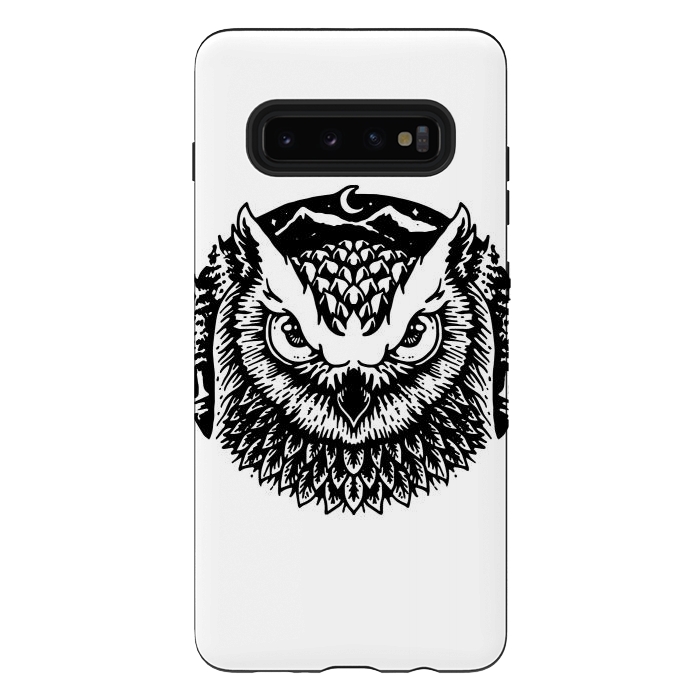 Galaxy S10 plus StrongFit Owly by Afif Quilimo