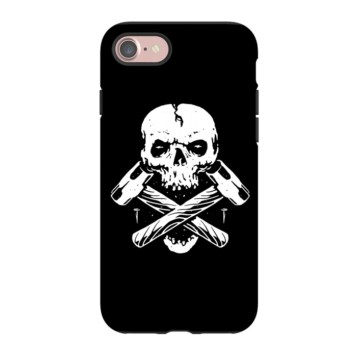 iPhone 7 StrongFit Skull Hammer by Afif Quilimo