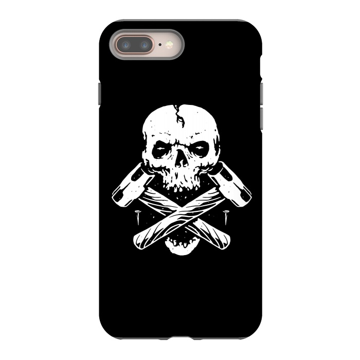 iPhone 7 plus StrongFit Skull Hammer by Afif Quilimo