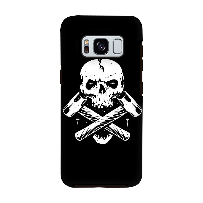 Galaxy S8 StrongFit Skull Hammer by Afif Quilimo