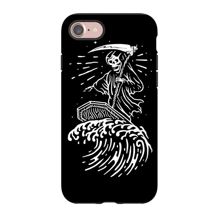 iPhone 7 StrongFit Grim Surfer by Afif Quilimo