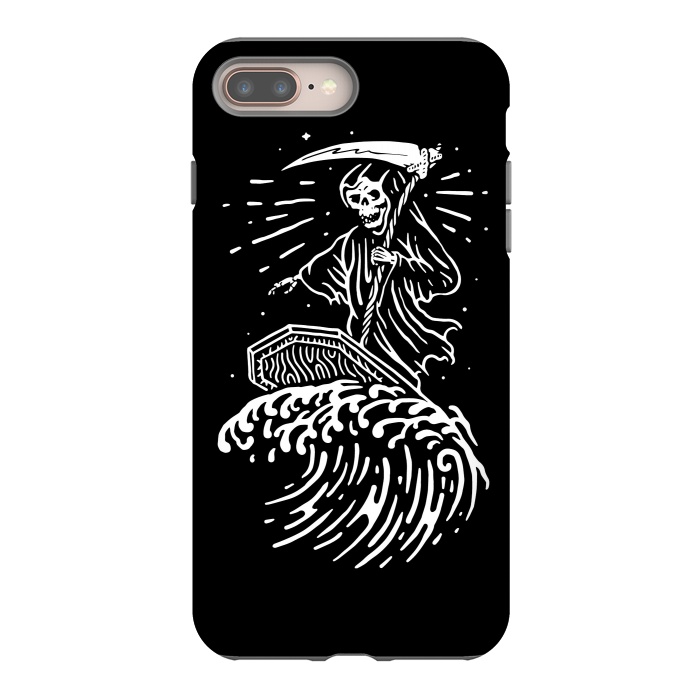 iPhone 7 plus StrongFit Grim Surfer by Afif Quilimo