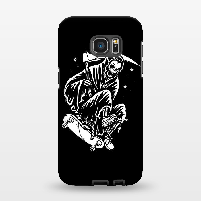 Galaxy S7 EDGE StrongFit Grim Skater by Afif Quilimo