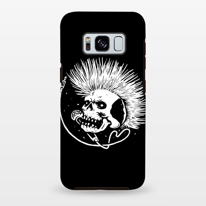 Galaxy S8 plus StrongFit Skull Punk by Afif Quilimo