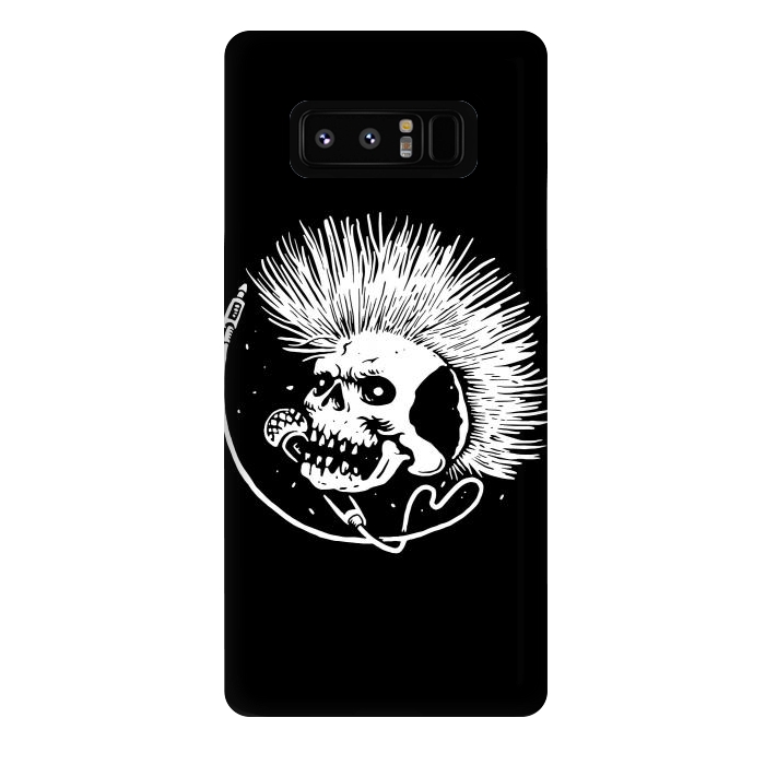Galaxy Note 8 StrongFit Skull Punk by Afif Quilimo