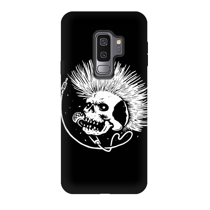 Galaxy S9 plus StrongFit Skull Punk by Afif Quilimo