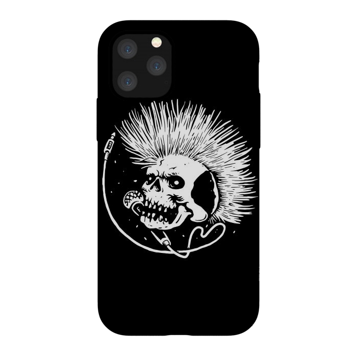 iPhone 11 Pro StrongFit Skull Punk by Afif Quilimo