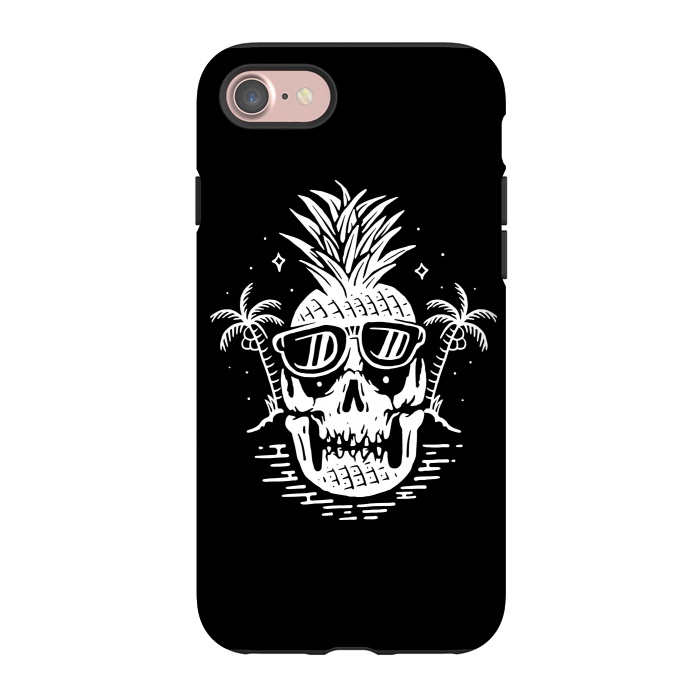 iPhone 7 StrongFit Skull Pineapple 2 by Afif Quilimo
