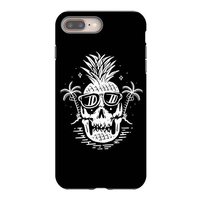 iPhone 7 plus StrongFit Skull Pineapple 2 by Afif Quilimo