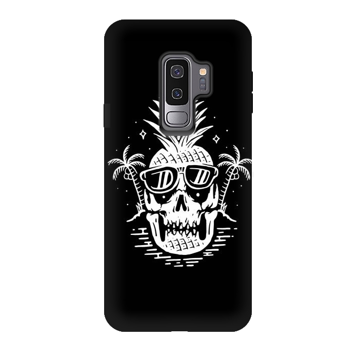 Galaxy S9 plus StrongFit Skull Pineapple 2 by Afif Quilimo