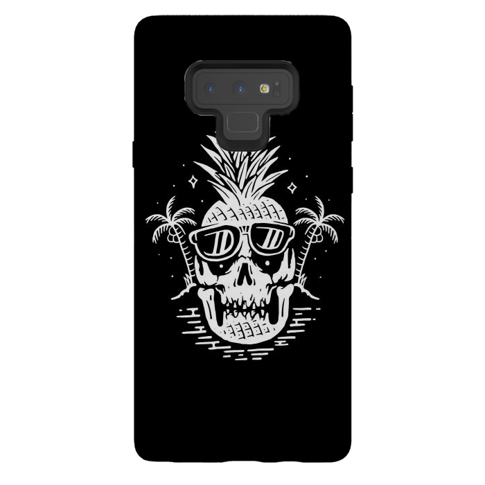 Galaxy Note 9 StrongFit Skull Pineapple 2 by Afif Quilimo