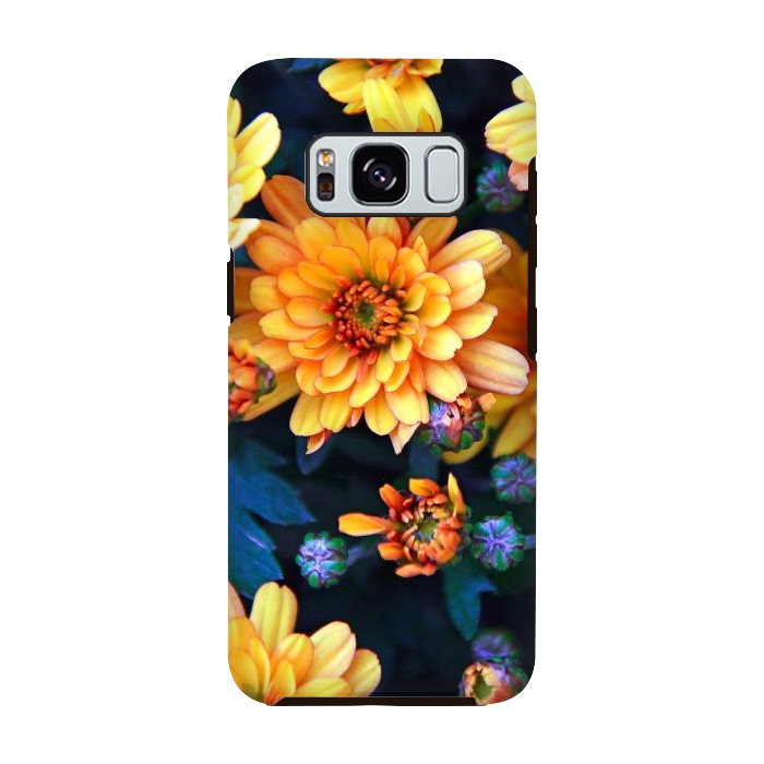 Galaxy S8 StrongFit Chrysanthemums by Winston