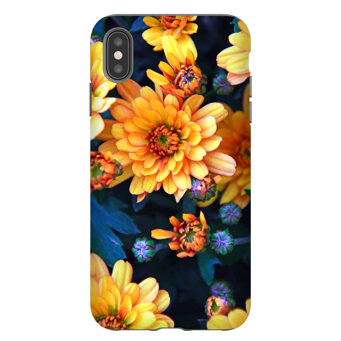 iPhone Xs Max StrongFit Chrysanthemums by Winston
