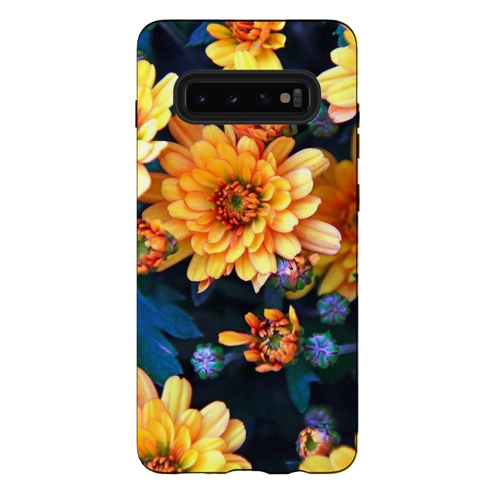 Galaxy S10 plus StrongFit Chrysanthemums by Winston