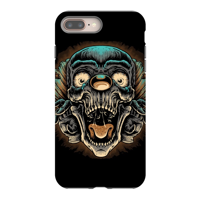 iPhone 7 plus StrongFit Scary Clown by Afif Quilimo