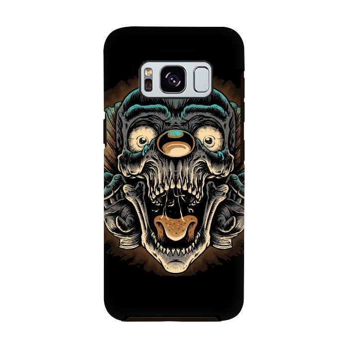 Galaxy S8 StrongFit Scary Clown by Afif Quilimo