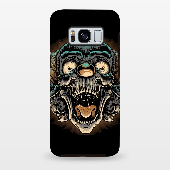 Galaxy S8 plus StrongFit Scary Clown by Afif Quilimo