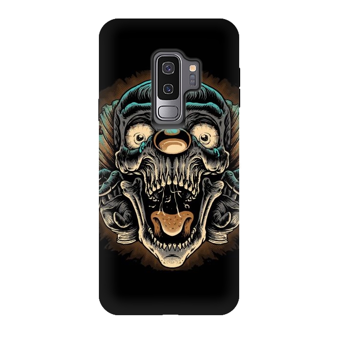 Galaxy S9 plus StrongFit Scary Clown by Afif Quilimo