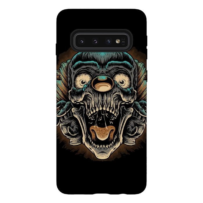 Galaxy S10 StrongFit Scary Clown by Afif Quilimo