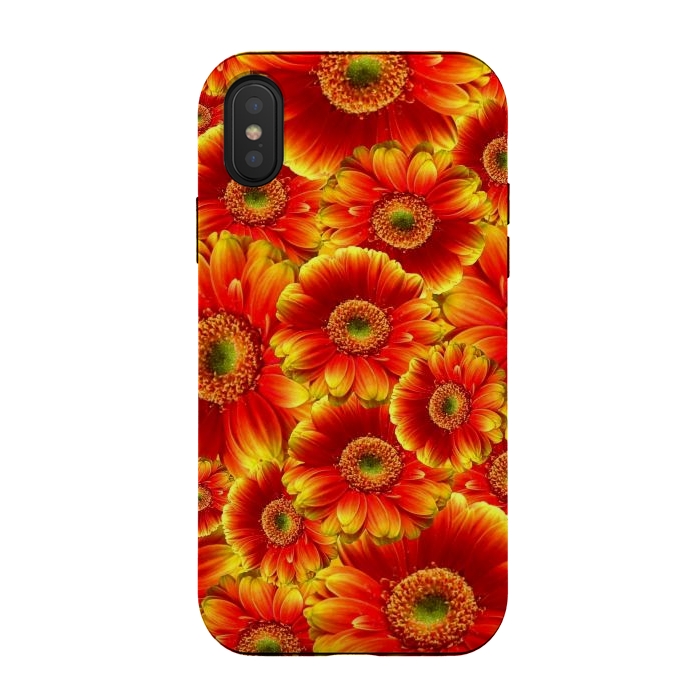 iPhone Xs / X StrongFit Gerberas by Winston