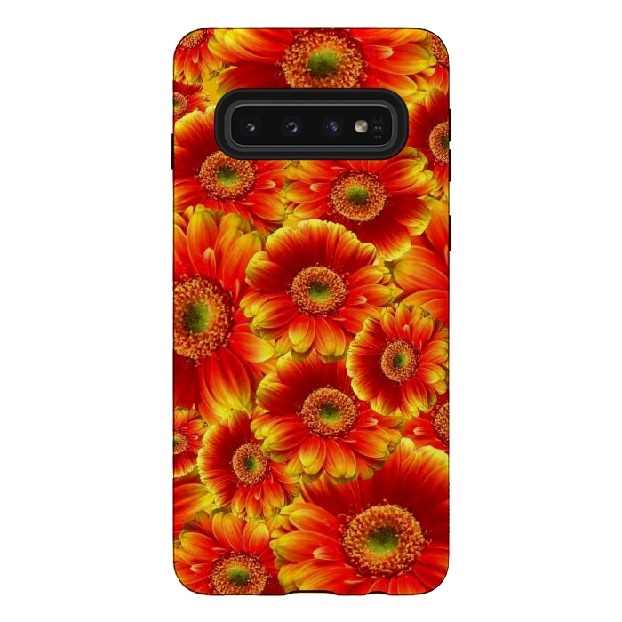 Galaxy S10 StrongFit Gerberas by Winston