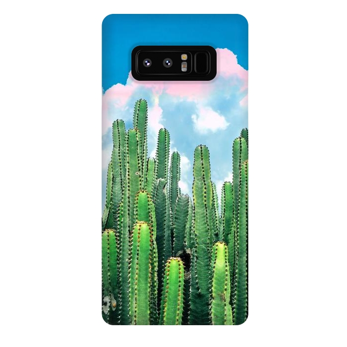Galaxy Note 8 StrongFit Cactus Summer by Uma Prabhakar Gokhale