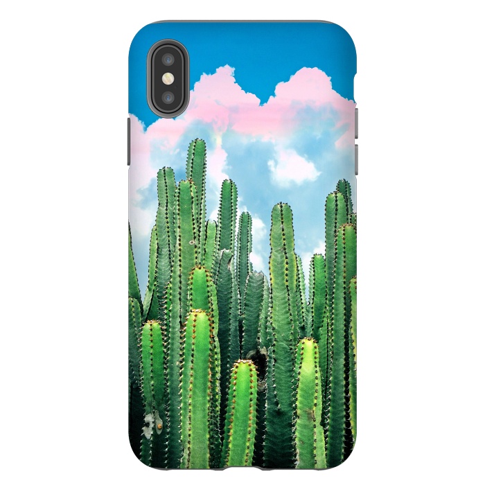 iPhone Xs Max StrongFit Cactus Summer by Uma Prabhakar Gokhale