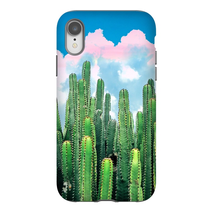 iPhone Xr StrongFit Cactus Summer by Uma Prabhakar Gokhale