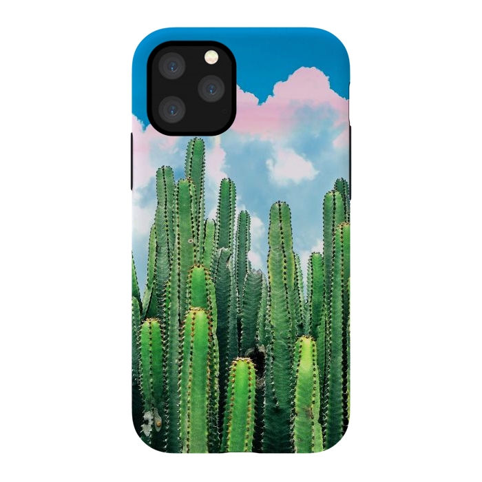 iPhone 11 Pro StrongFit Cactus Summer by Uma Prabhakar Gokhale
