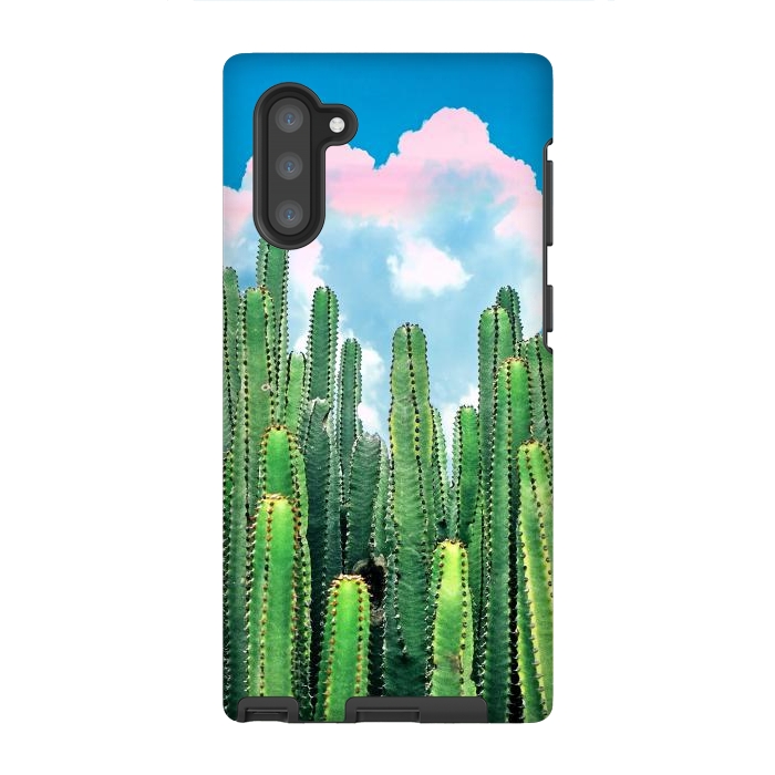 Galaxy Note 10 StrongFit Cactus Summer by Uma Prabhakar Gokhale