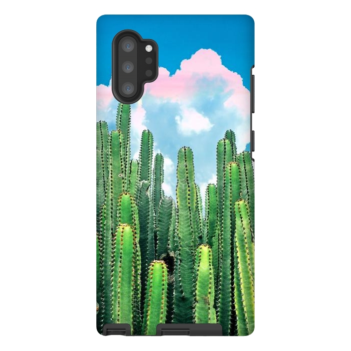Galaxy Note 10 plus StrongFit Cactus Summer by Uma Prabhakar Gokhale