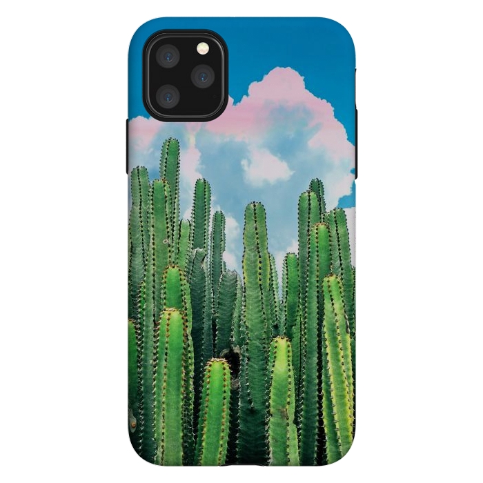 iPhone 11 Pro Max StrongFit Cactus Summer by Uma Prabhakar Gokhale