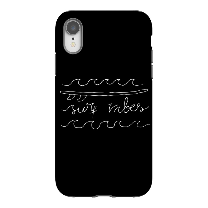 iPhone Xr StrongFit Surf Vibes Typo by Afif Quilimo