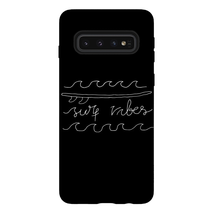 Galaxy S10 StrongFit Surf Vibes Typo by Afif Quilimo