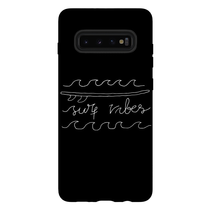 Galaxy S10 plus StrongFit Surf Vibes Typo by Afif Quilimo
