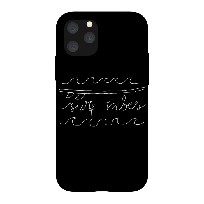iPhone 11 Pro StrongFit Surf Vibes Typo by Afif Quilimo