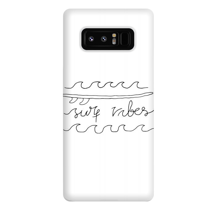 Galaxy Note 8 StrongFit Surf Vibes Typo 2 by Afif Quilimo