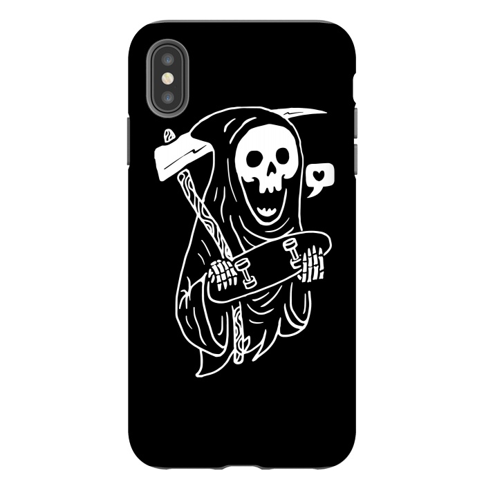 iPhone Xs Max StrongFit Grim Skater 2 by Afif Quilimo
