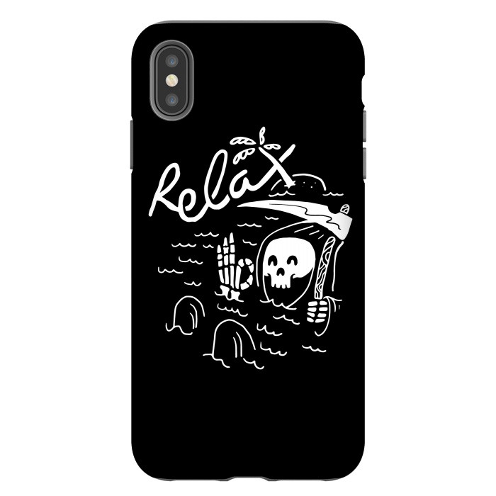 iPhone Xs Max StrongFit Relax by Afif Quilimo