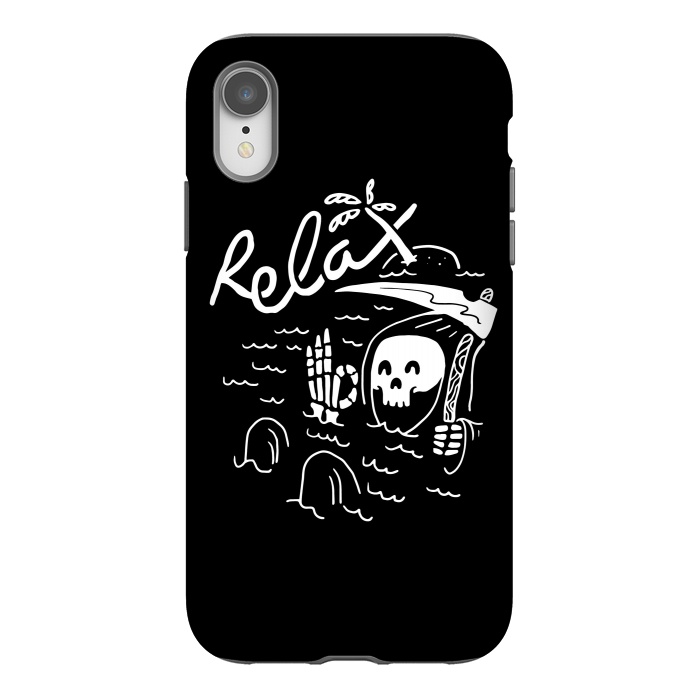 iPhone Xr StrongFit Relax by Afif Quilimo