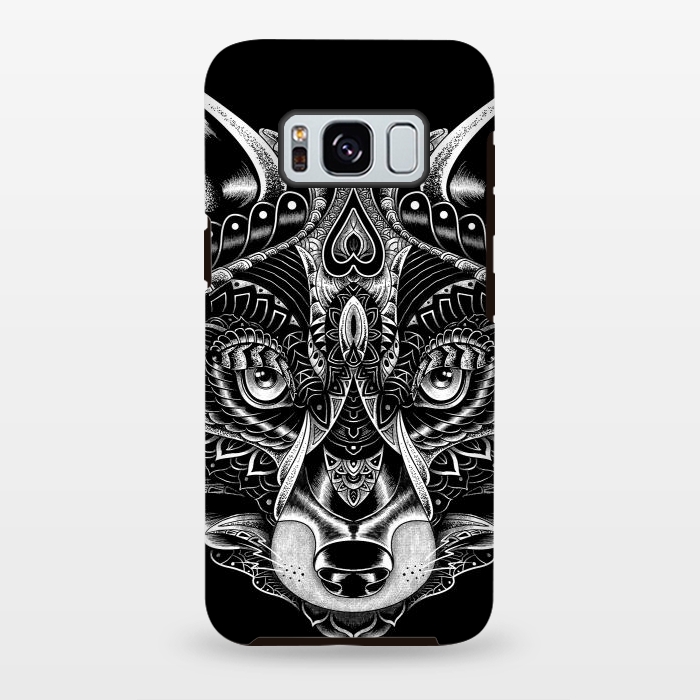 Galaxy S8 plus StrongFit Fox Ornate by Afif Quilimo