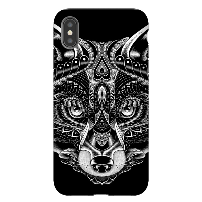 iPhone Xs Max StrongFit Fox Ornate by Afif Quilimo